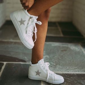 High top star sneakers